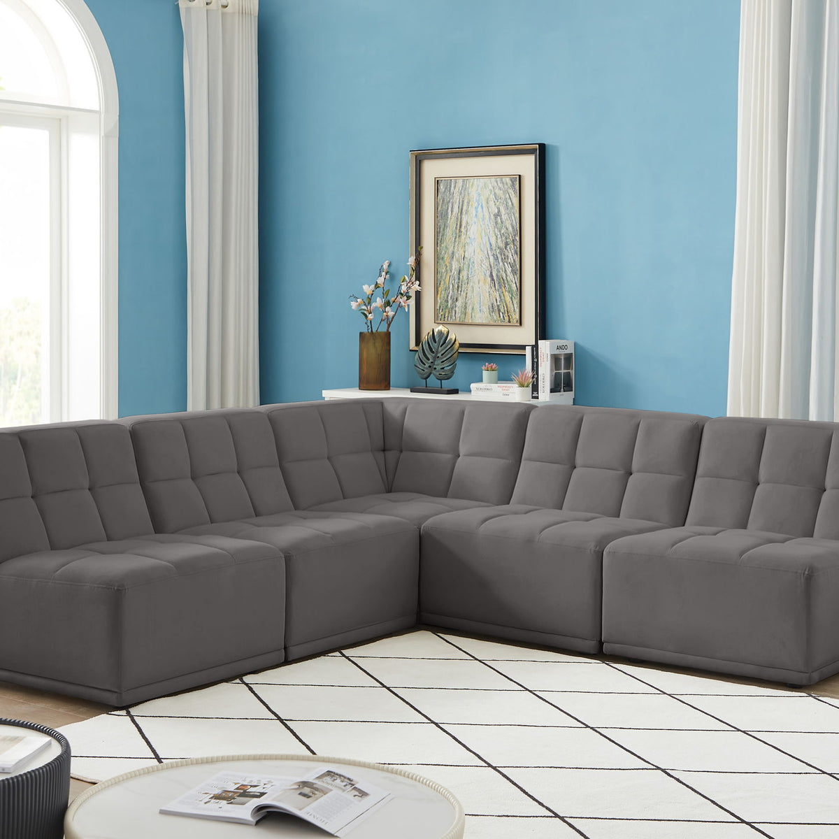 Relax - 5 Piece Modular Sectional