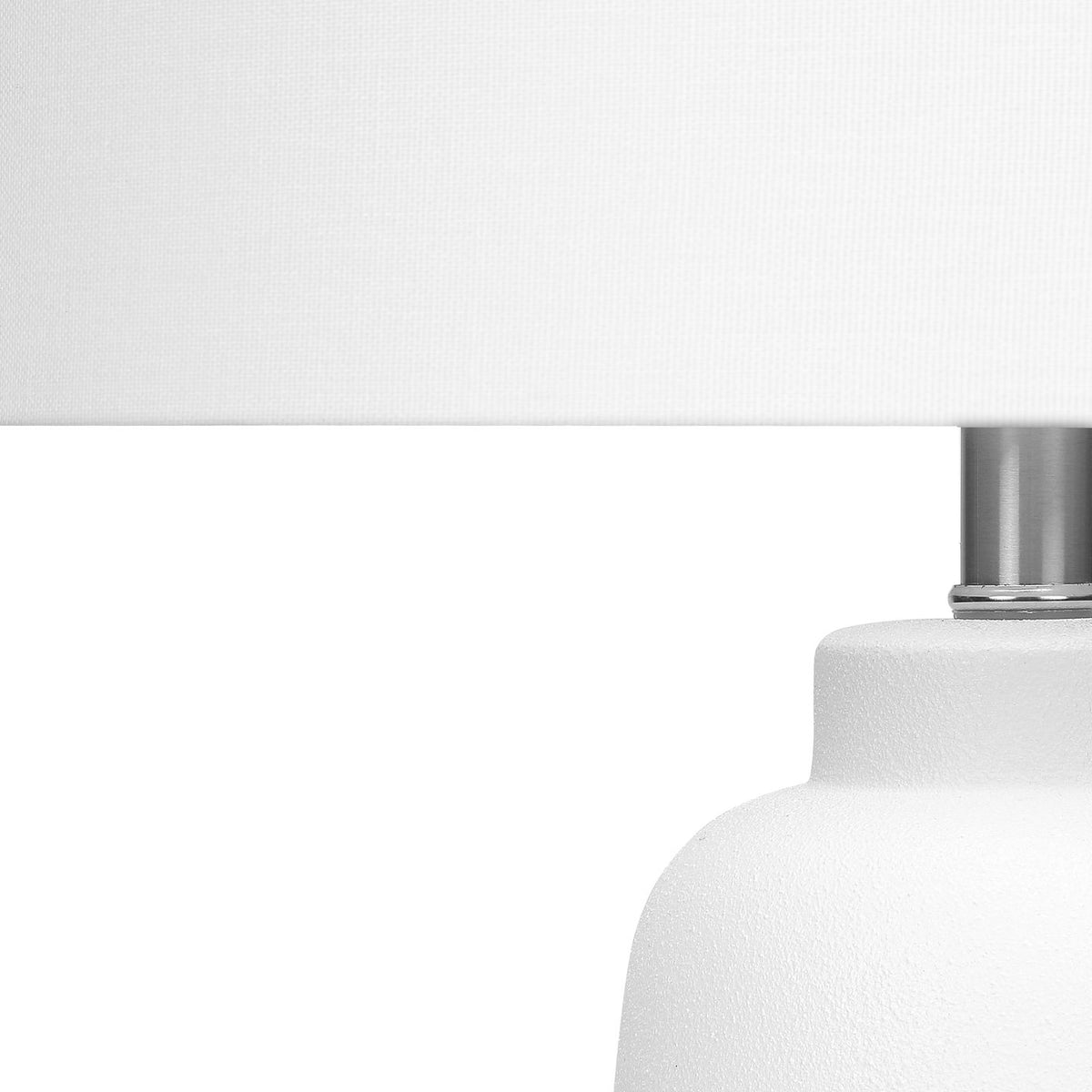 Lighting, Table Lamp, Ceramic, Modern - Cream