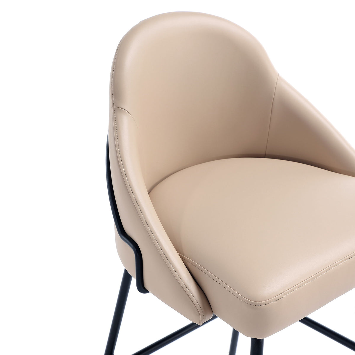 Manhattan Gracie - Barstool With Black Base