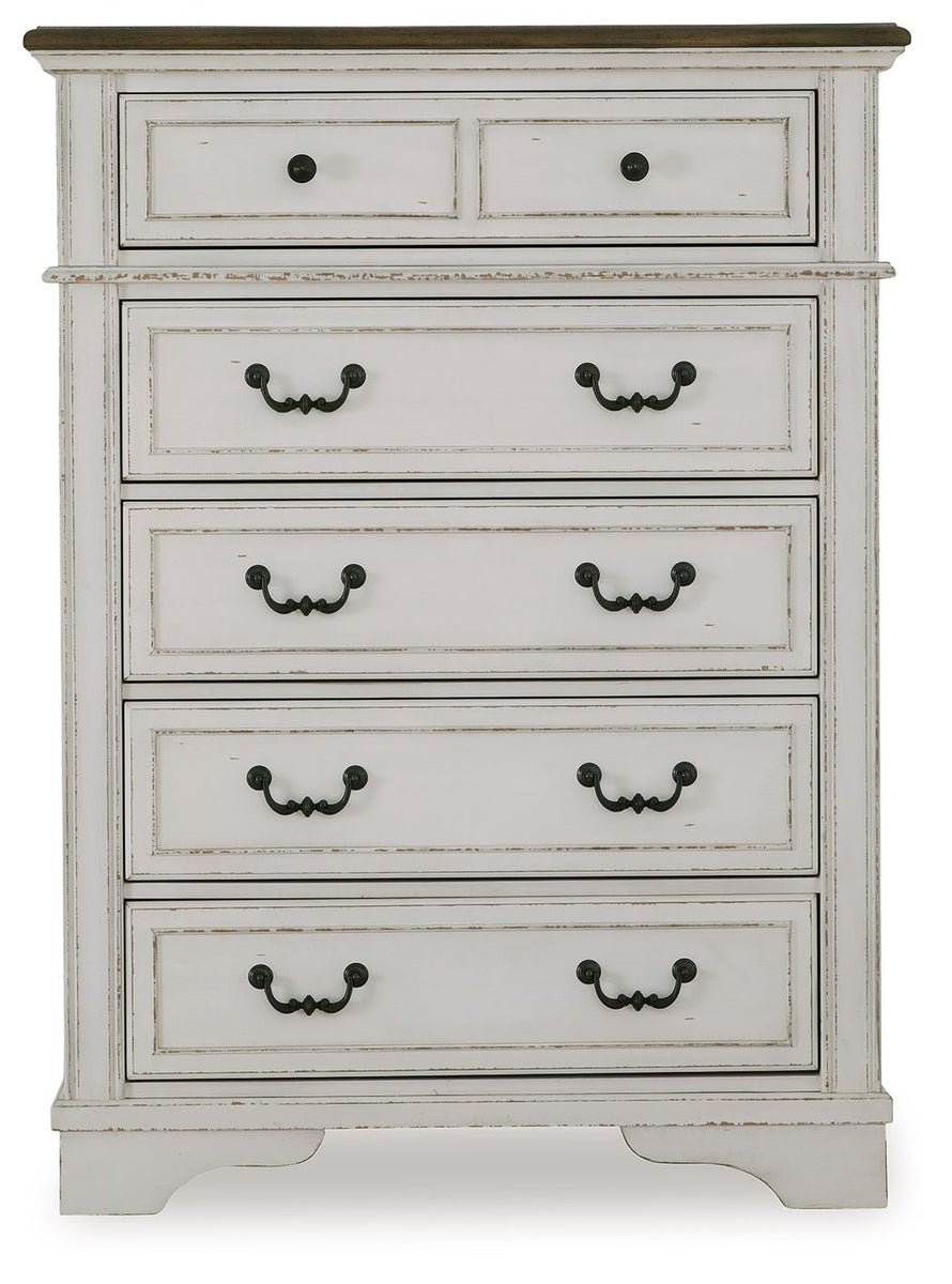 Blendon - Two-tone - Five Drawer Chest