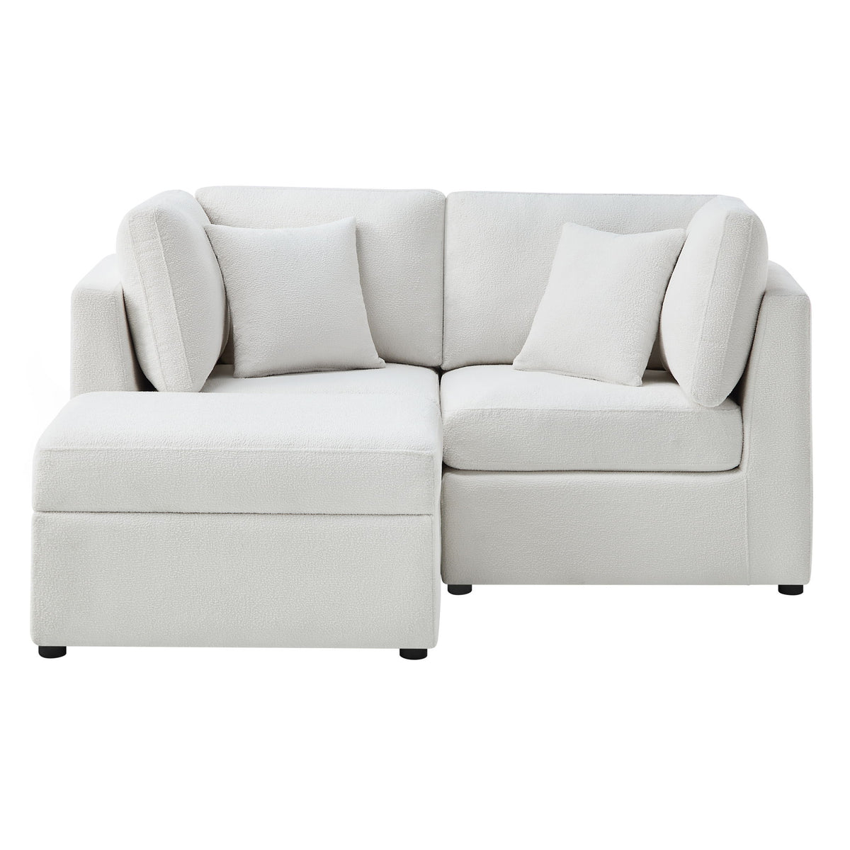 Chauncy - Sectional With Storage Ottoman