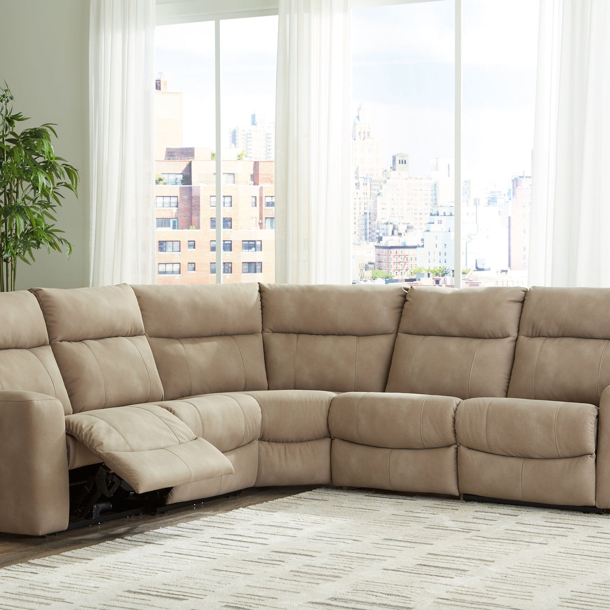 Next-gen Durapella - Power Reclinering Sectional Set