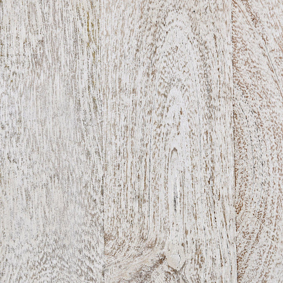Close-up of light wood grain texture with subtle distress marks
