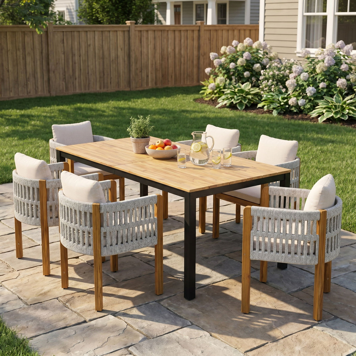 7 Piece Outdoor Dining Set