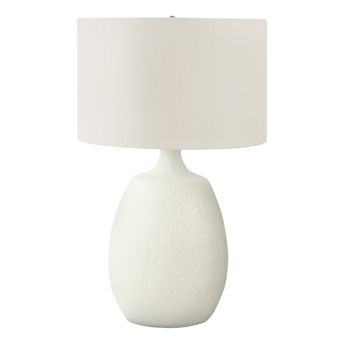 Lighting, Table Lamp, Resin, Contemporary - Cream