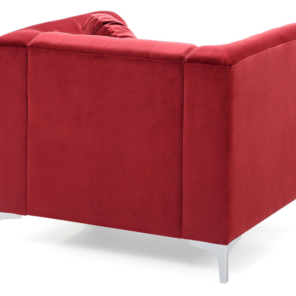 Contemporary Sloped Arm Chair