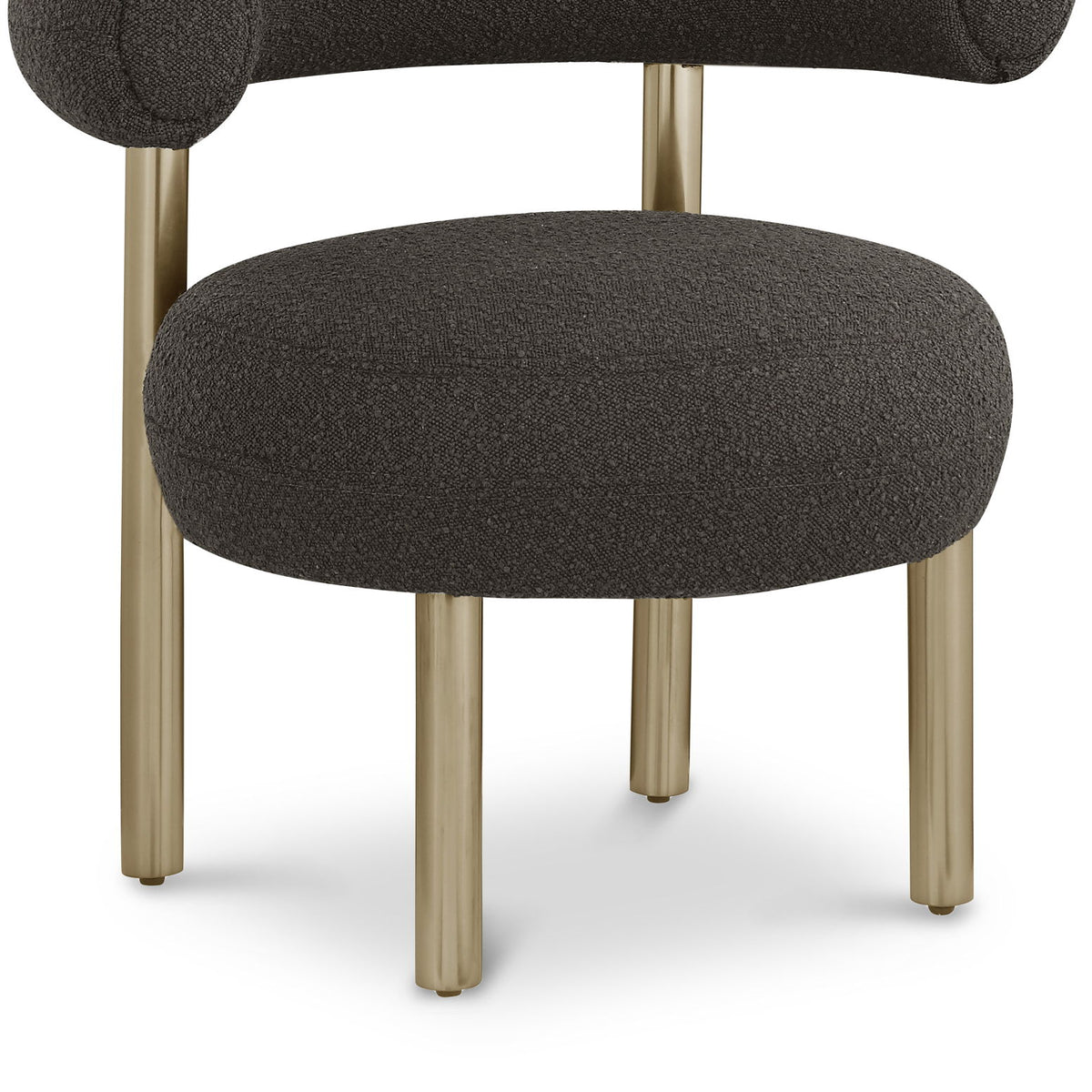 Bordeaux - Boucle Fabric Accent Chair