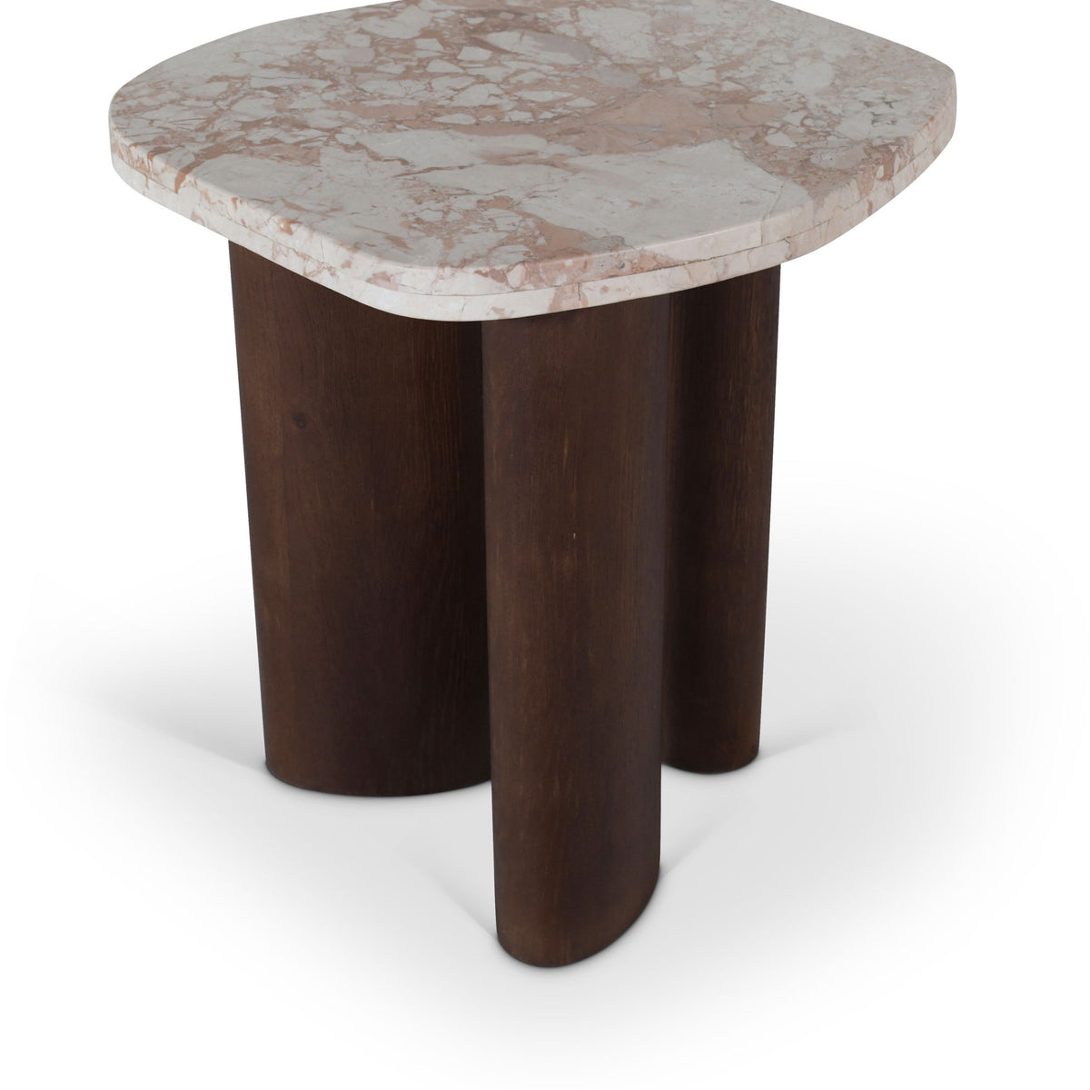 Puglia - Marble Top And Oak Wood Base Table