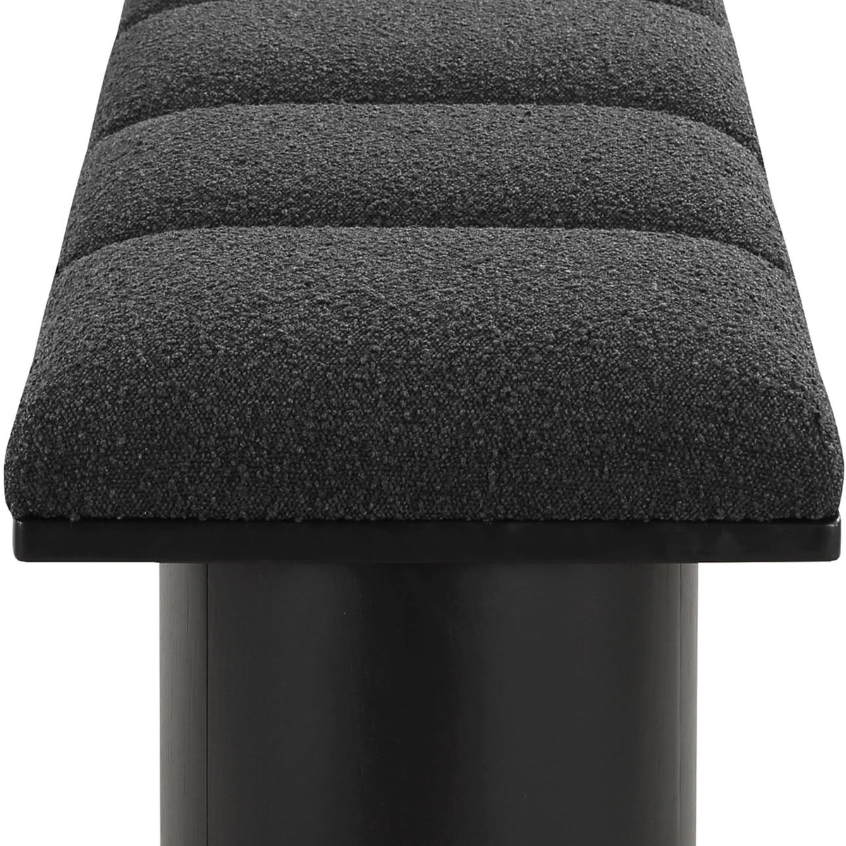 Pavilion - 6 Piece Modular Bench With Black Base