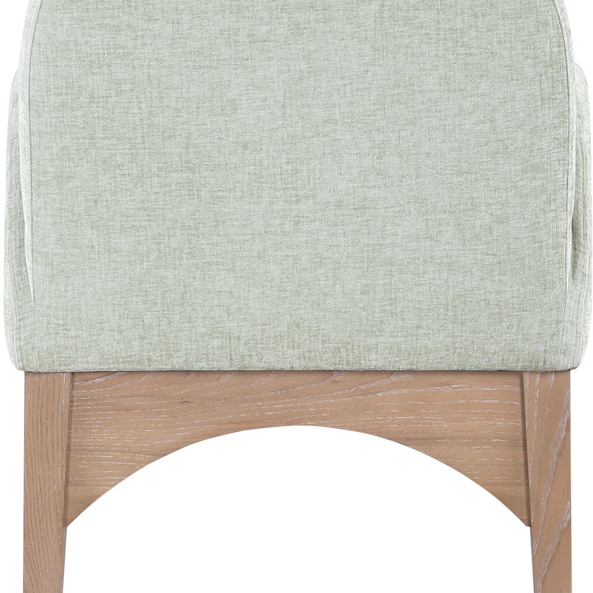 Waldorf - Chenille Dining Arm Chair With Natural Legs