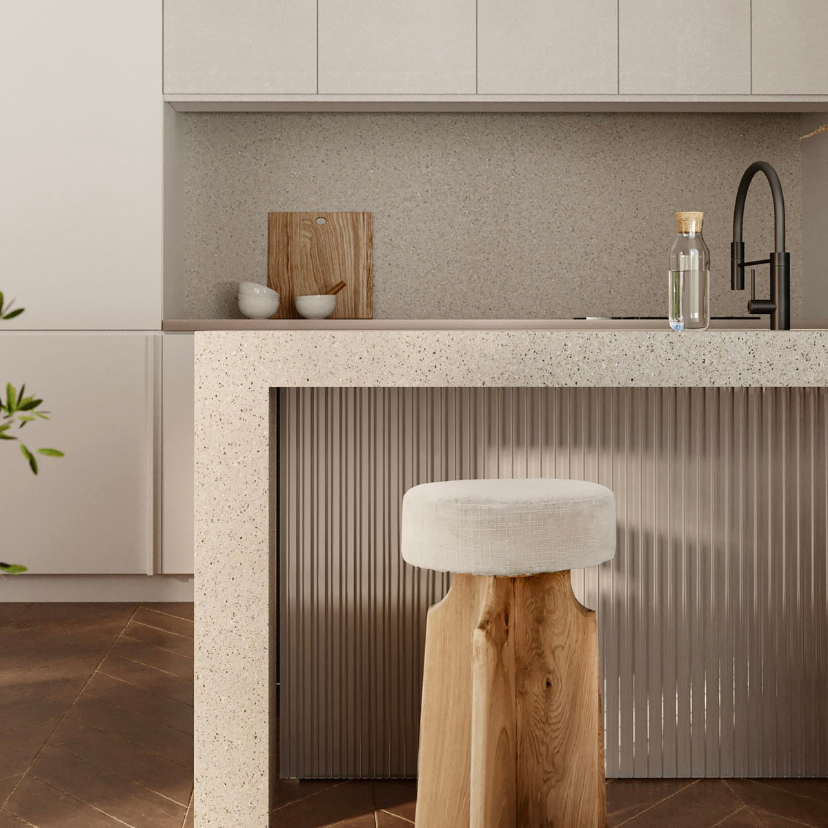 Jasper - Stool - Cream