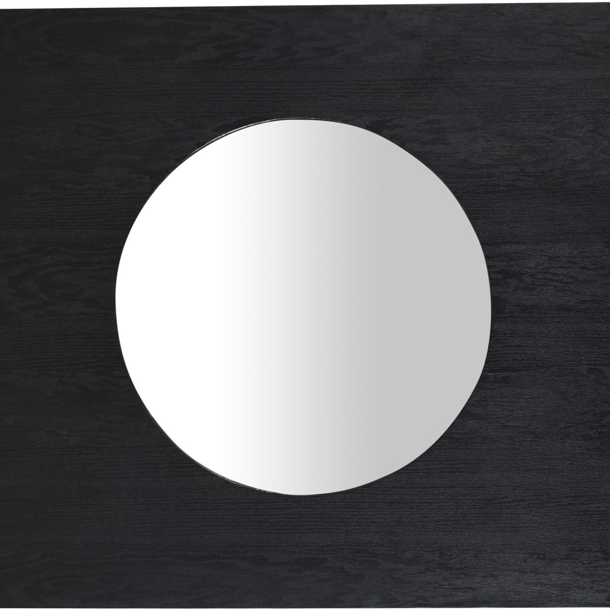 Optic - Oak Wood Frame Mirror