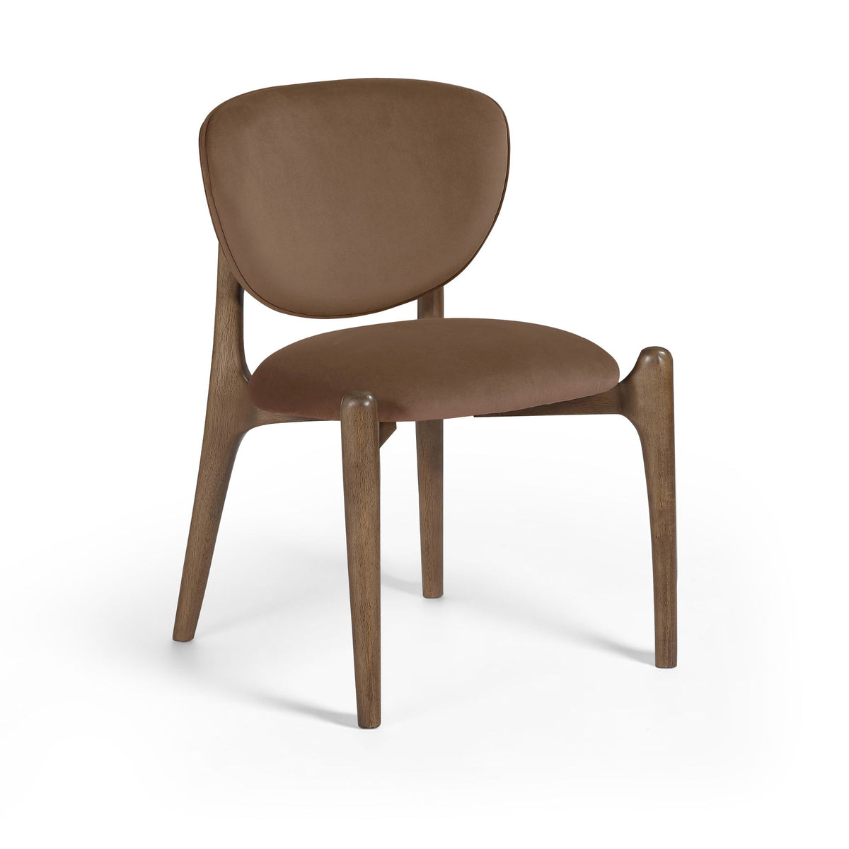 Velora - Upholstered Dining Chair (Set of 2) - Brown Base