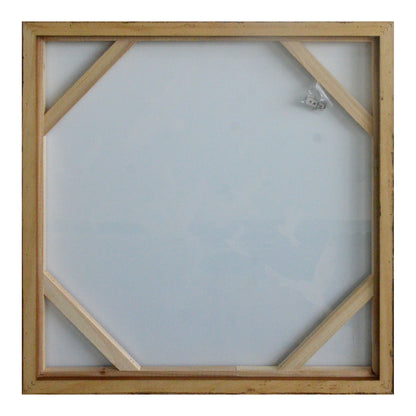 Flock - Framed Painting - Beige