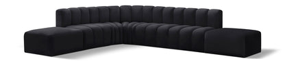 Arc - Velvet 7 Piece Corner Modular Sofa