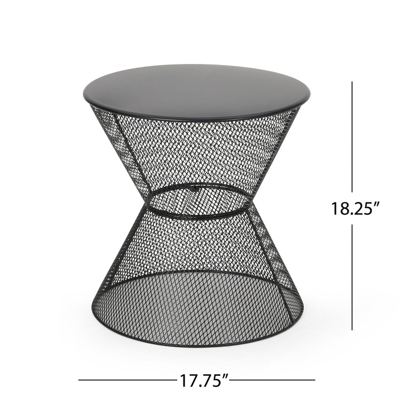 Nevada - Contemporary Side Table With Mesh Design