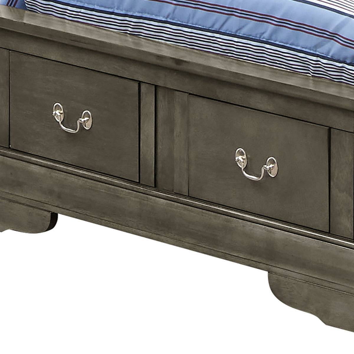 Louis Phillipe - Storage Bed