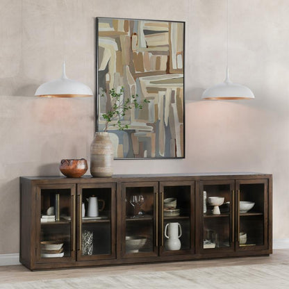 Bradley - Oak Wood Cabinet