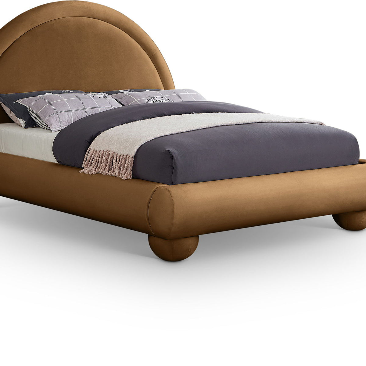 Madrid - Velvet Upholstered Bed