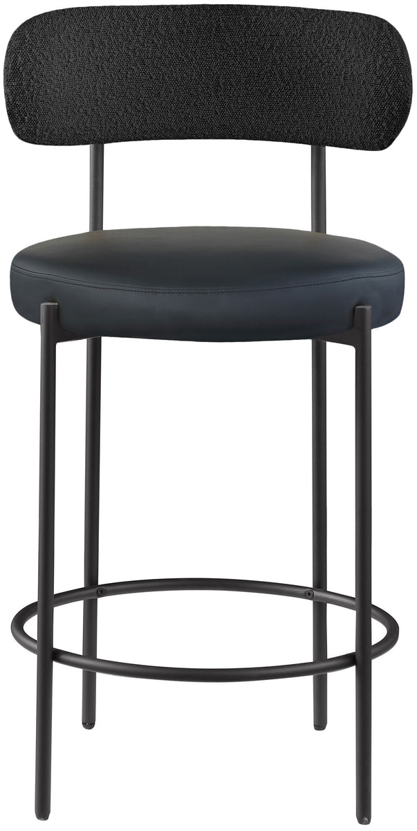 Beacon - Faux Leather Stool (Set of 2)