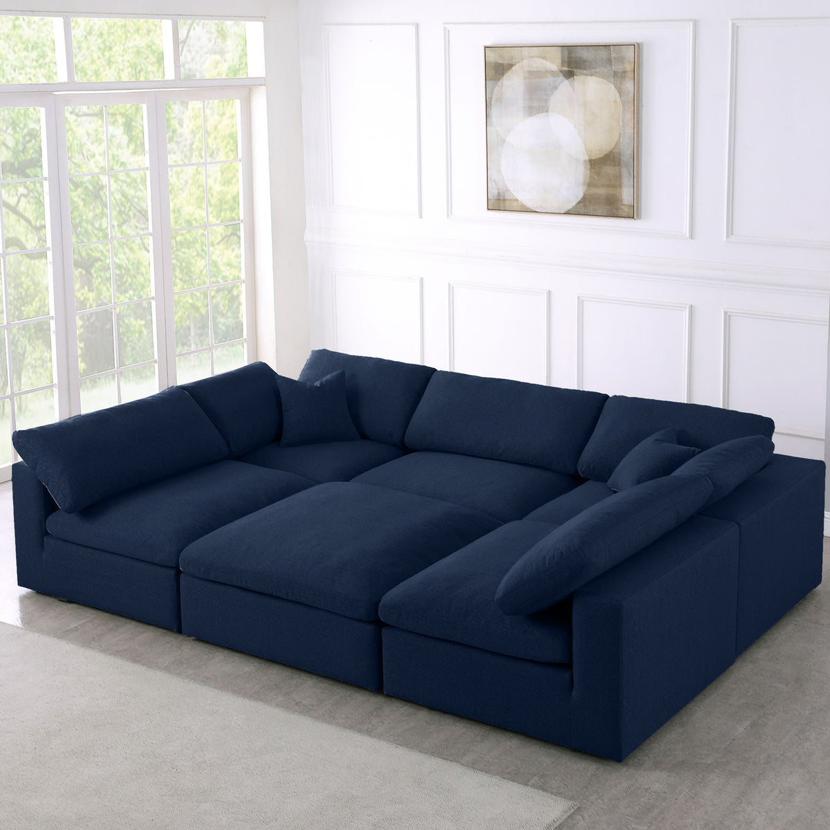 Serene - 6 Piece Modular Sectional