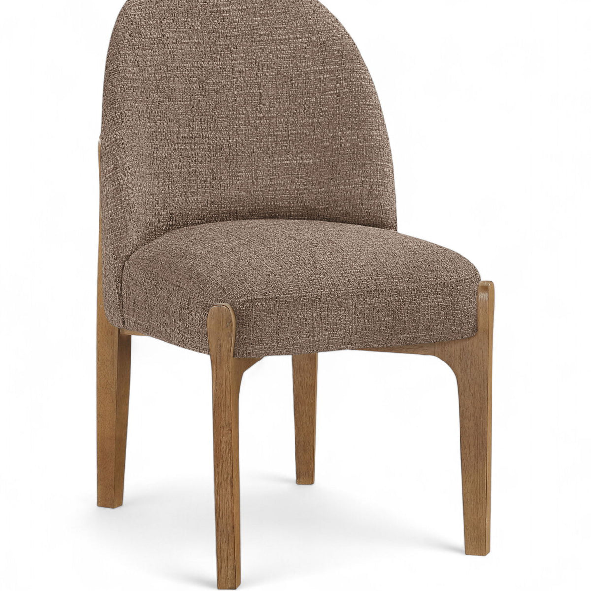 Torino - Upholstered Dining Chair With Brushed Brown Base (Set of 2)
