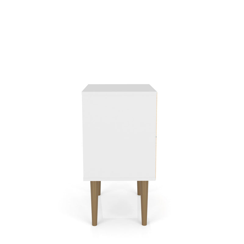Manhattan Liberty - Nightstand Wtth White Frame