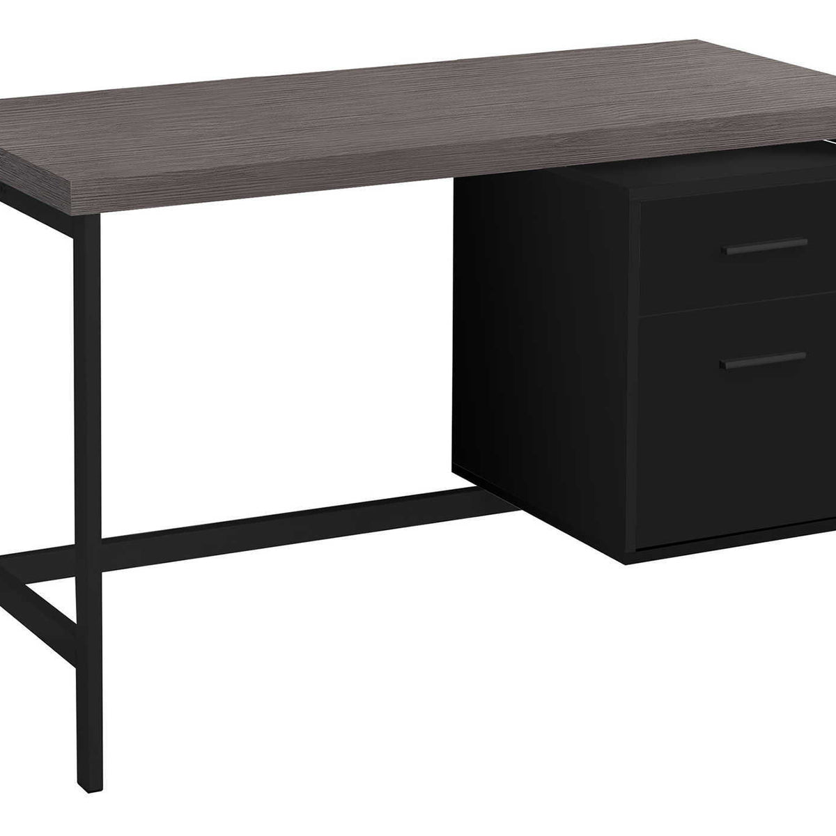 Computer Desk For Home Office, Left, Right Set - Up, Storage Drawers, Modern Design