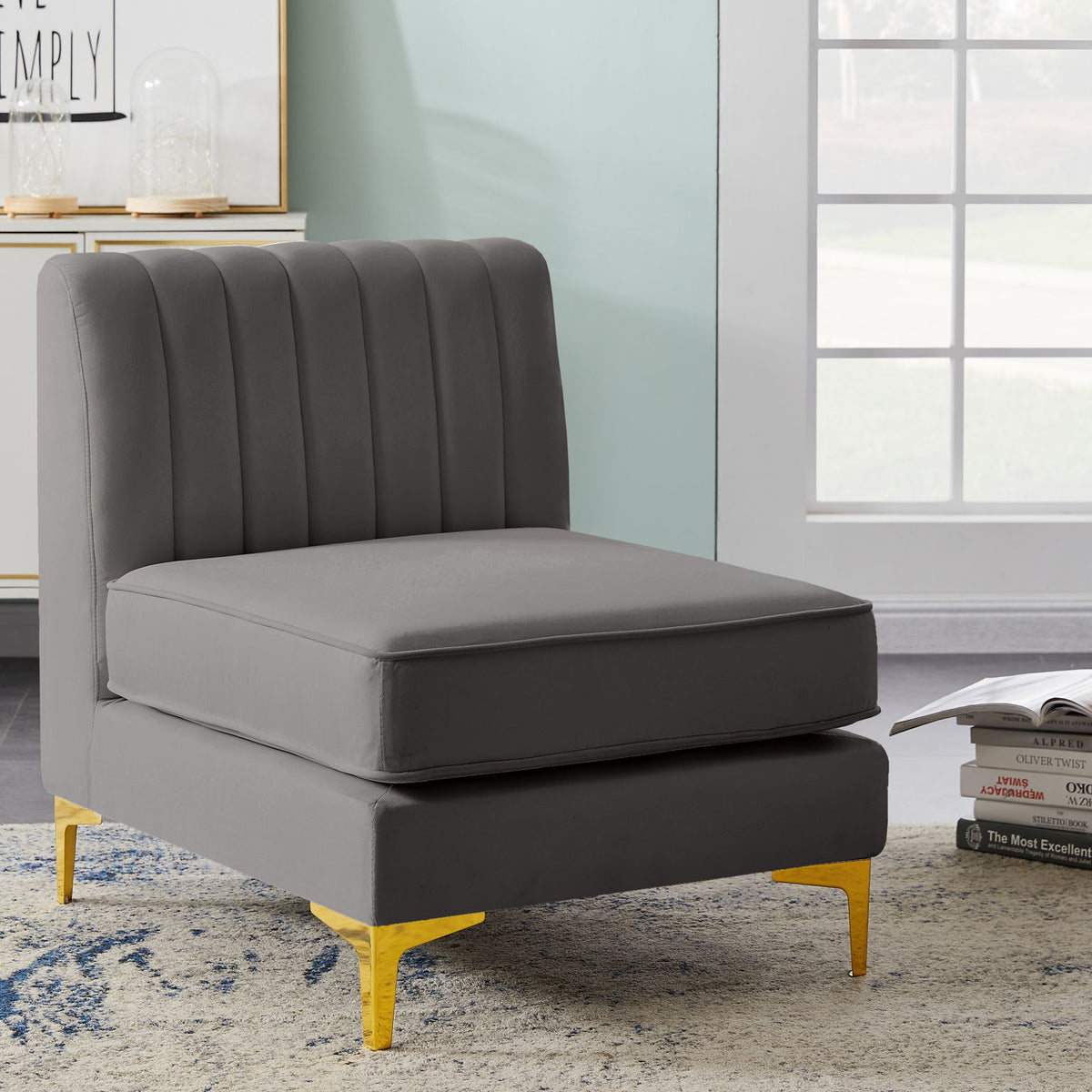 Alina - Armless Chair