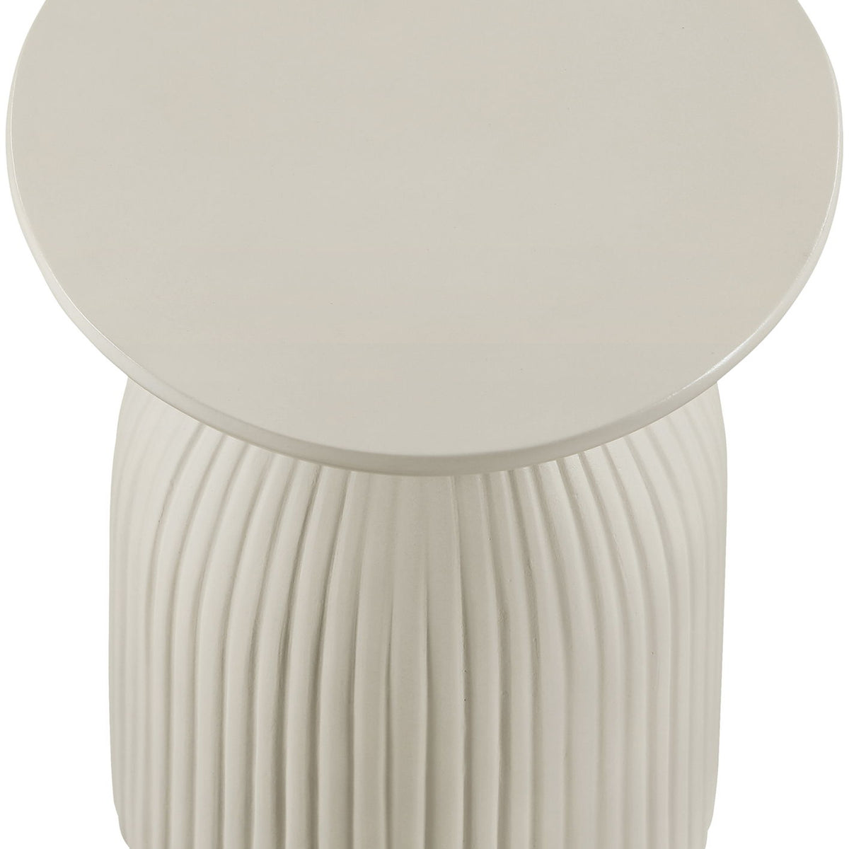 Opani - Concrete End Table - Taupe