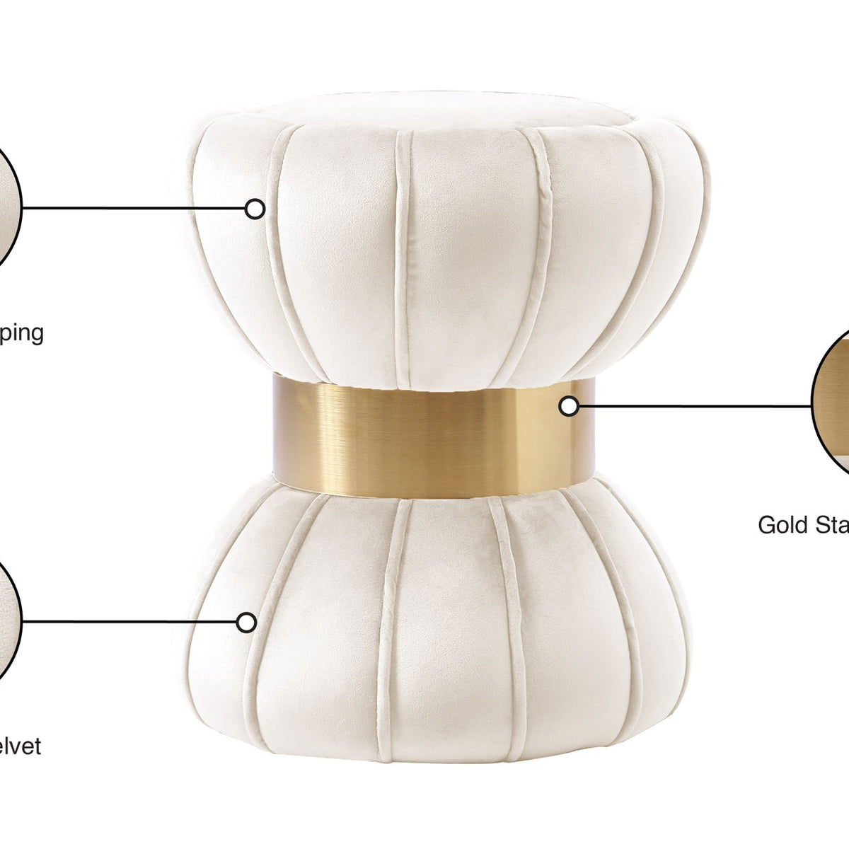 Vino - Stool Ottoman