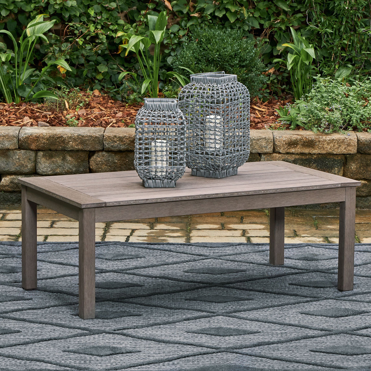 Hillside Barn - Brown - Rectangular Cocktail Table