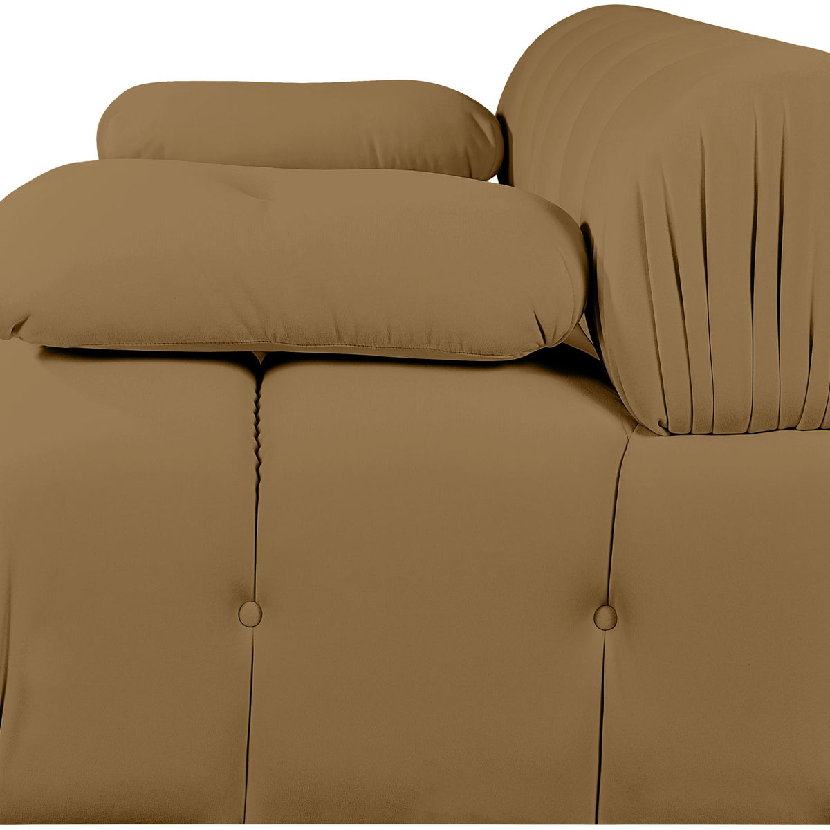 Orin - Velvet Performance Fabric Upholstered 2 Piece Modular Sofa