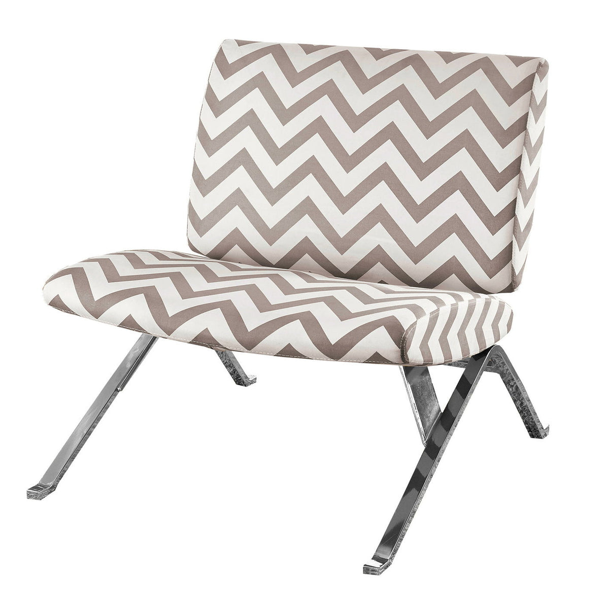 Accent Chair, Armless, Fabric, Living Room, Bedroom, Contemporary, Modern