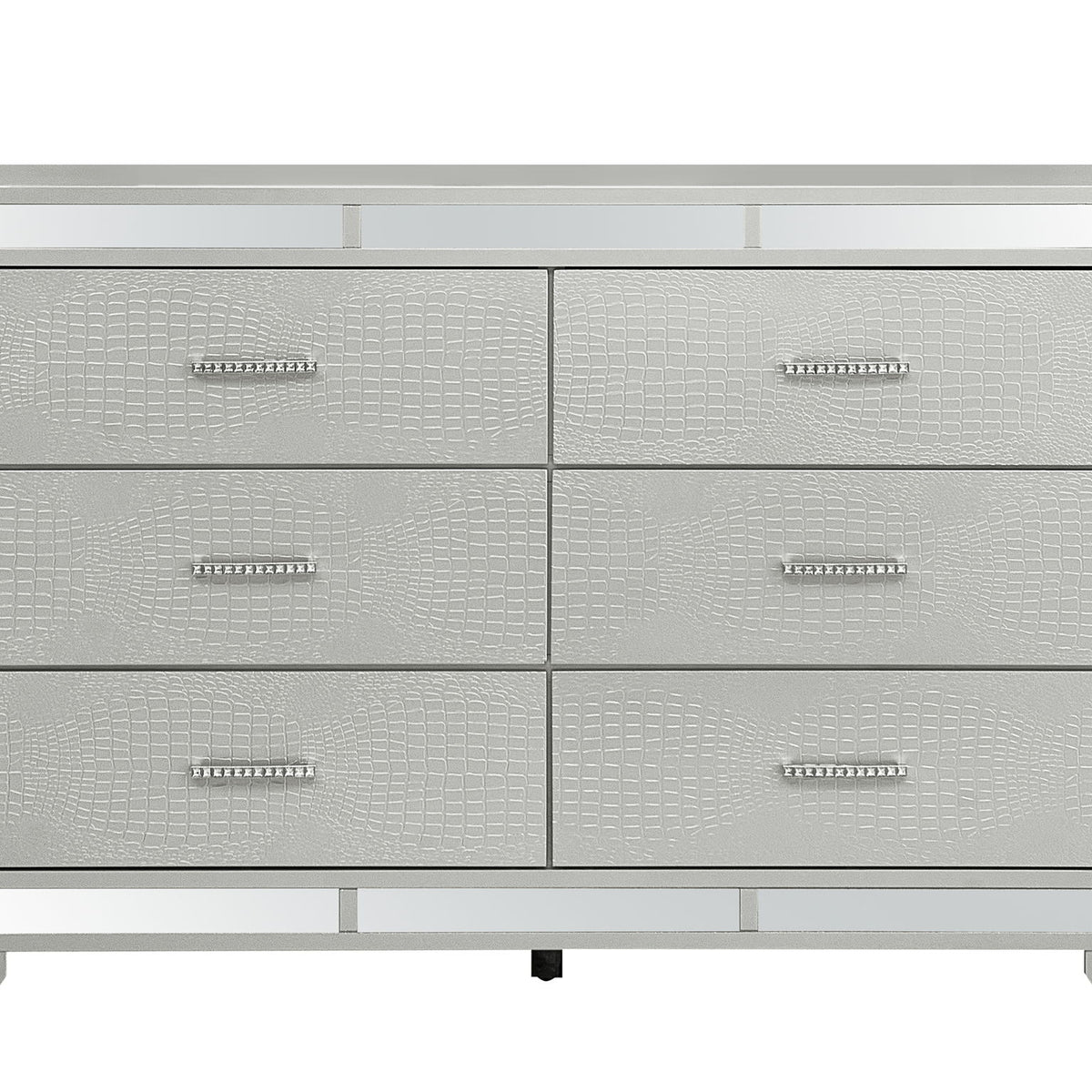 Madison - Dresser - Silver Champagne