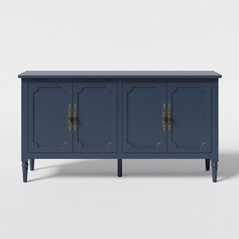 Vintage Buffet Cabinet With Adjustable Shelves