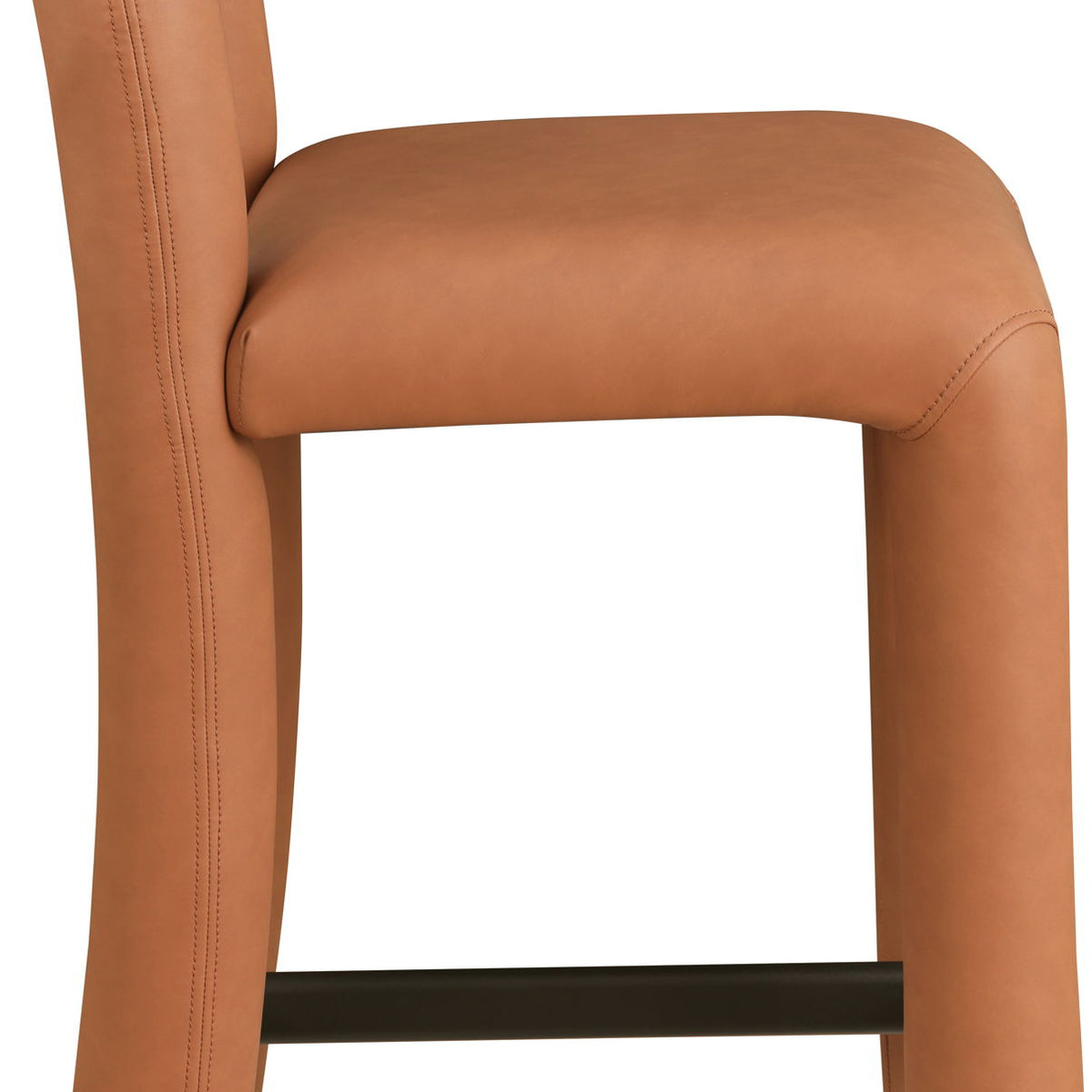 Amari - Faux Leather Stool