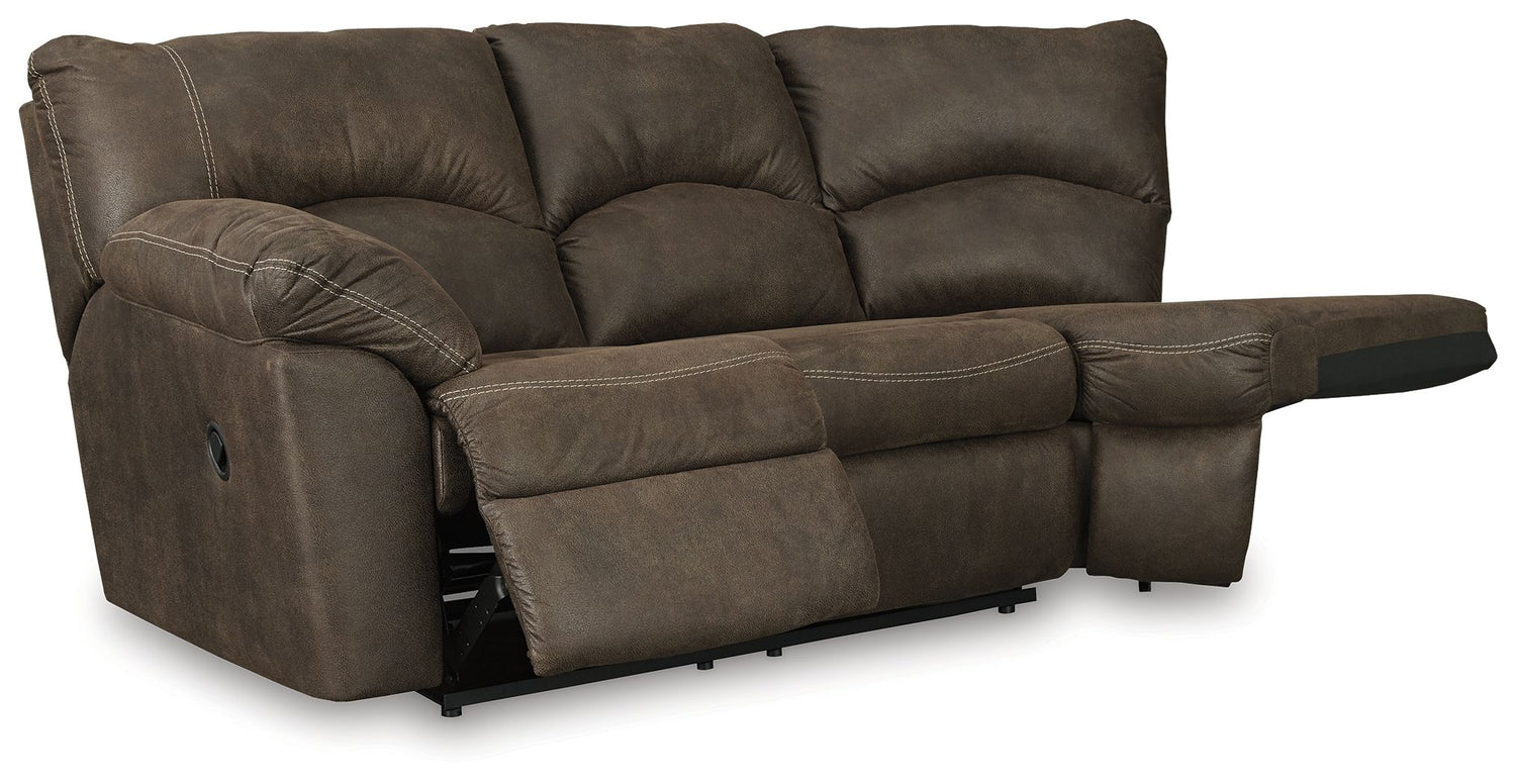 Tambo - LAF Reclining Loveseat - Canyon