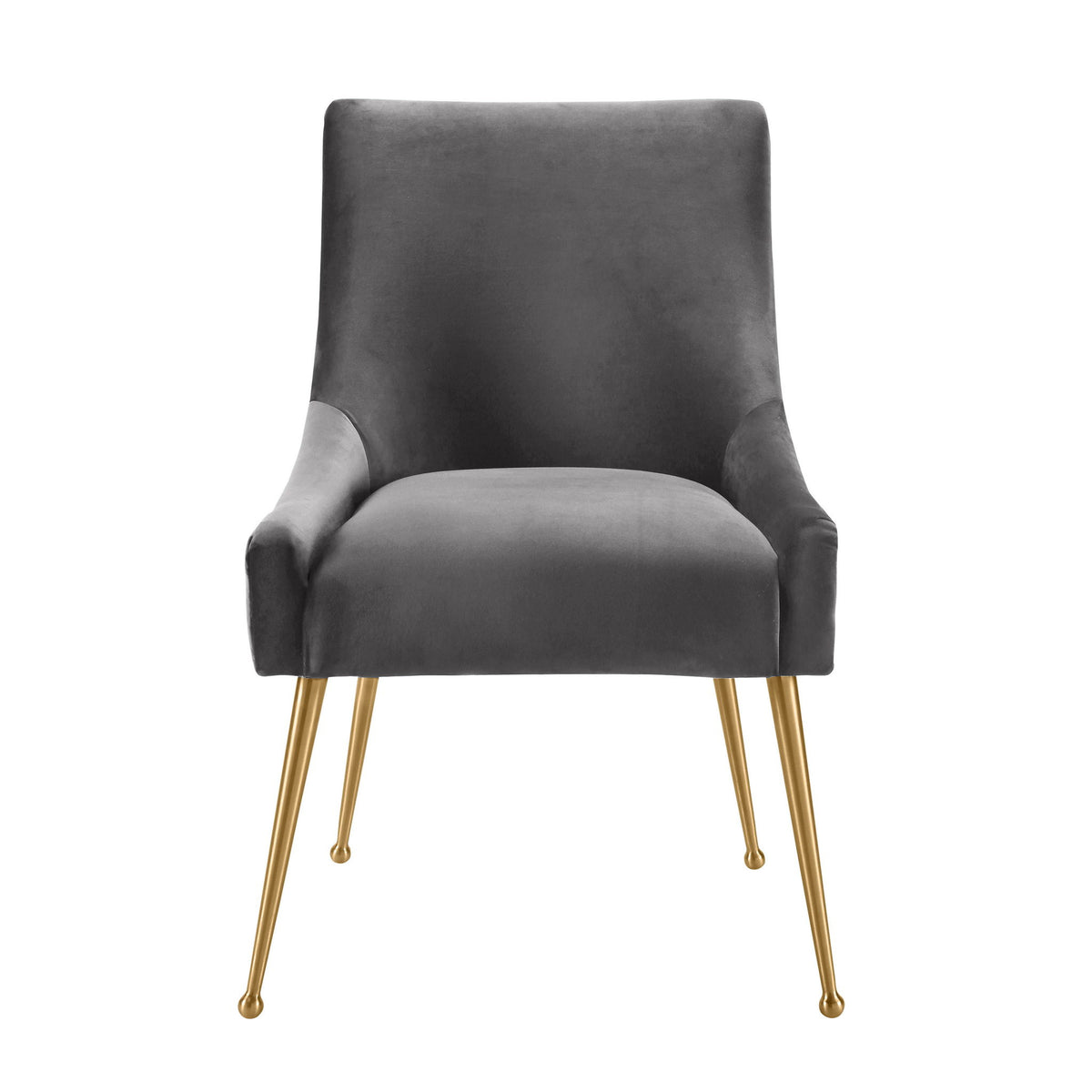 Beatrix - Pleated Velvet Side Chair