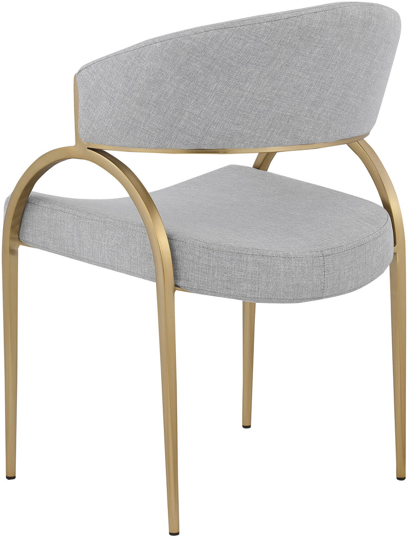Privet - Dining Chair (Set of 2) - Gold Base