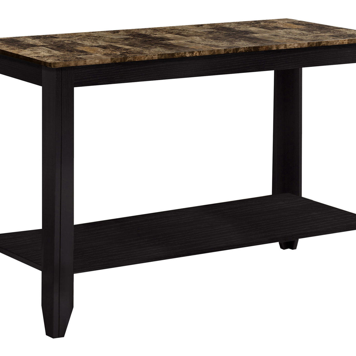 Console Accent Table Narrow For Living Room - Espresso