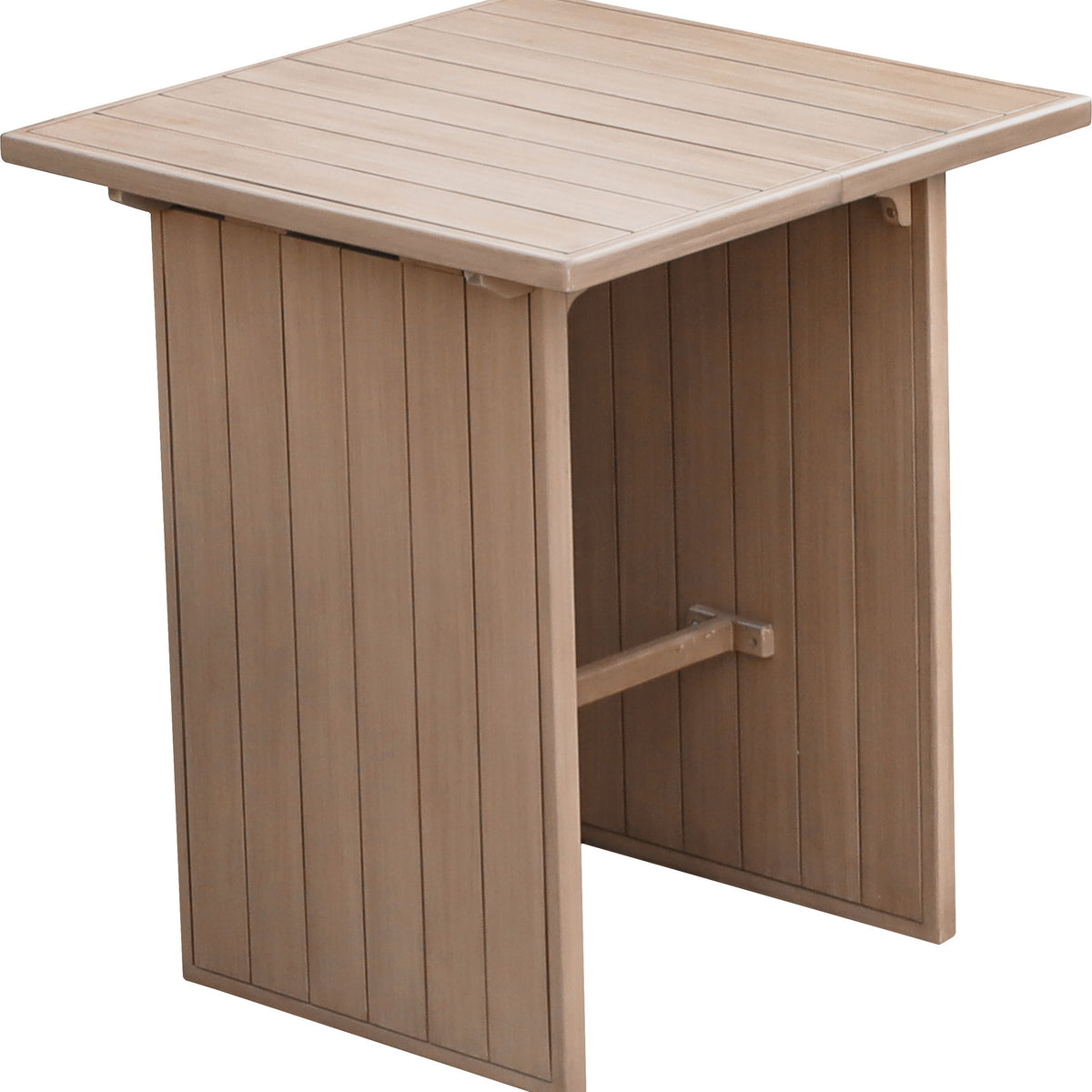 Solace - Acacia Wood Outdoor Patio Bar Table - Natural