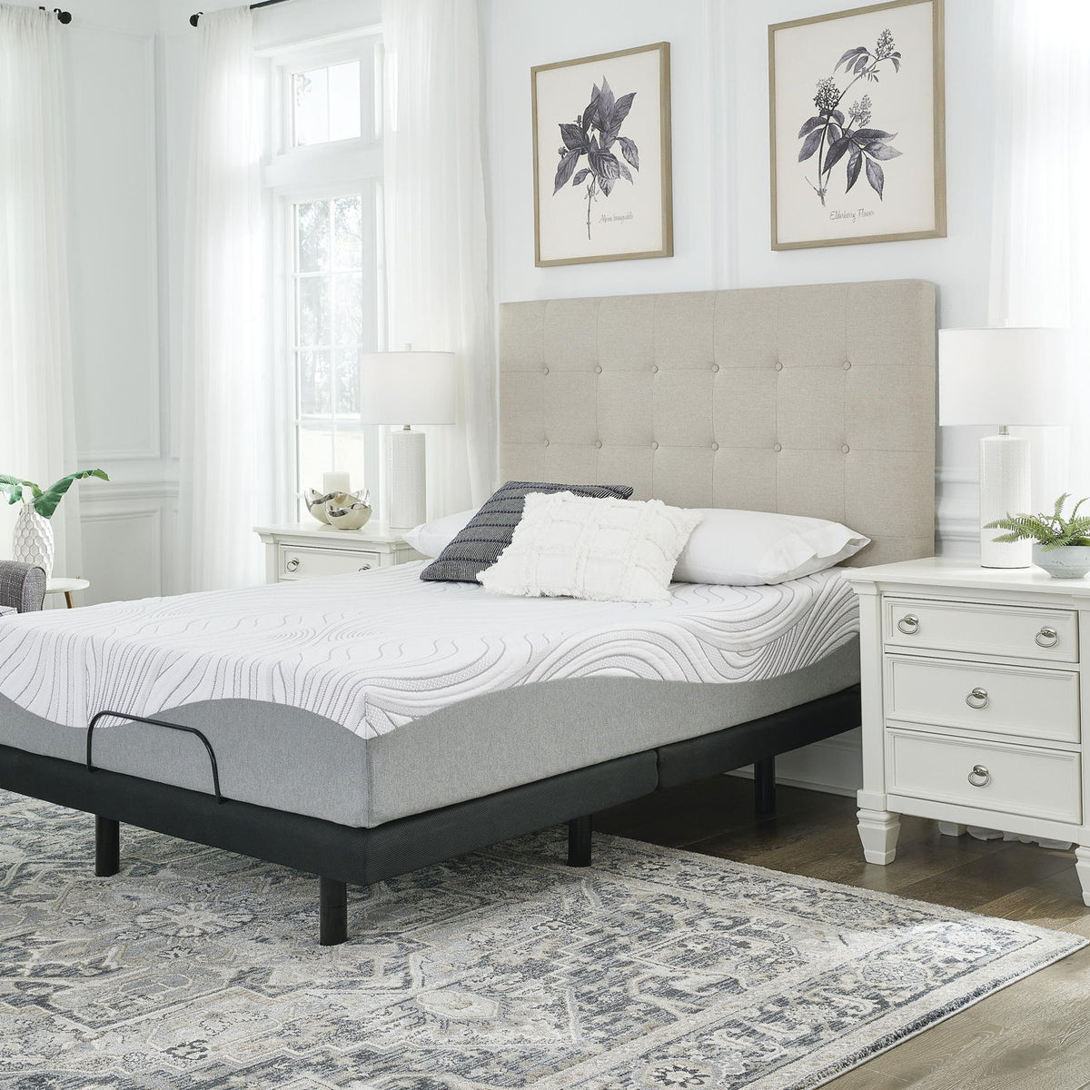 8 Inch Bonnell Hybrid - Twin Mattress - White
