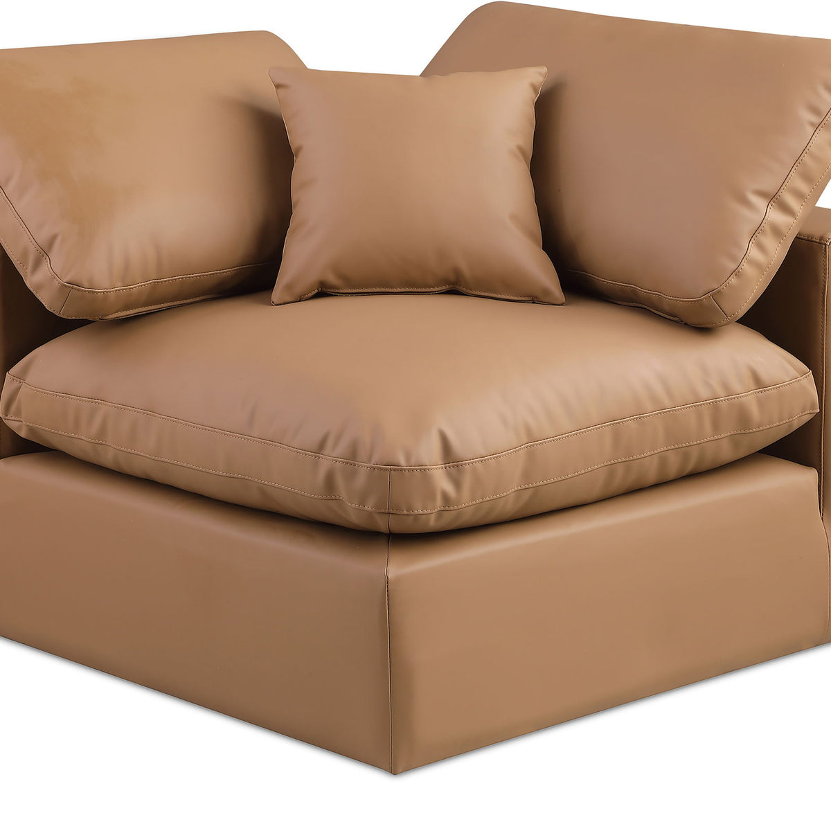 Comfy - Faux Leather Corner Chair