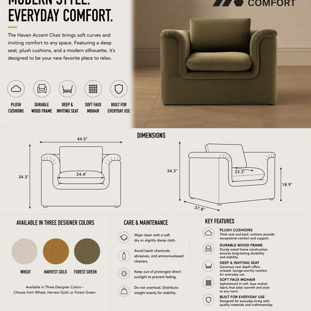 Manhattan Haven - Accent Armchair