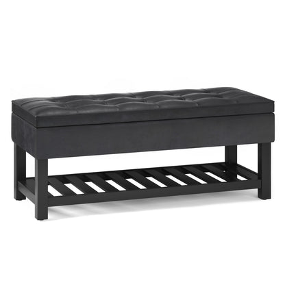 Cosmopolitan - Storage Ottoman Bench With Open Bottom