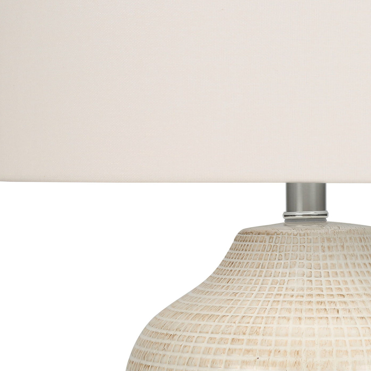 Table Lamp, Lighting, Ceramic, Contemporary - Cream