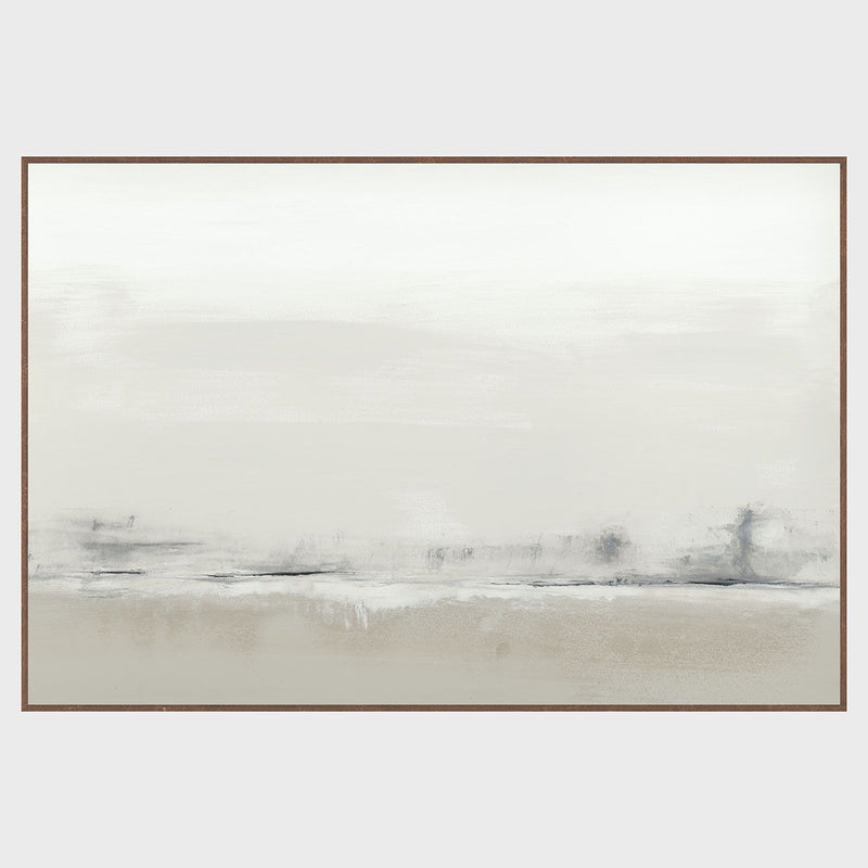 Drift - 72" x 36" Painting Art By Buddy Whitlock - Beige