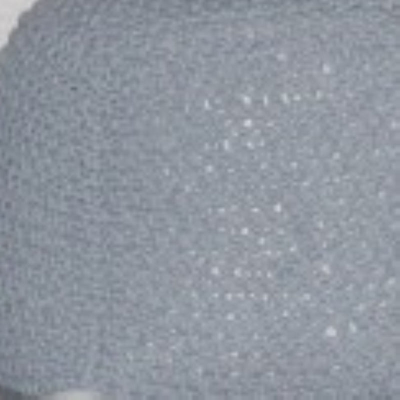 Semi Rounded Pouf, Cable Knitted, Perfect Seating