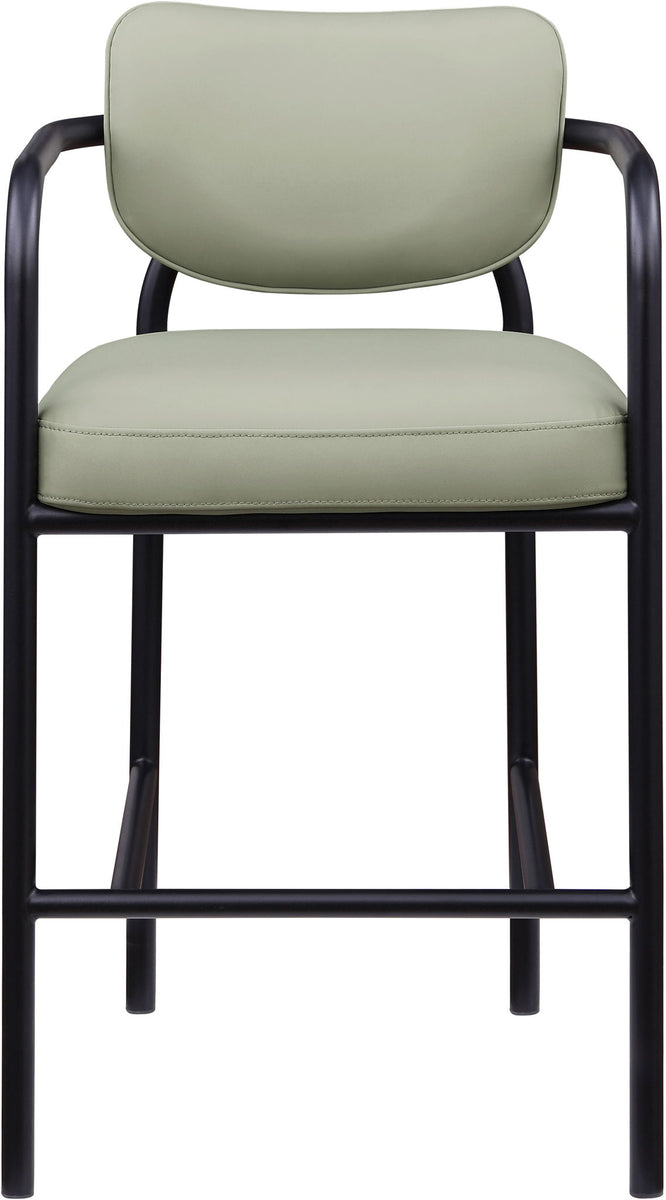 Serava - Vegan Leather Upholstered Bar Stool